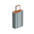 LDNIO LC140 USB-A to Type-C Adapter, Fast Transmission, Universal Device, Insert to use, Aluminum Material - Grey
